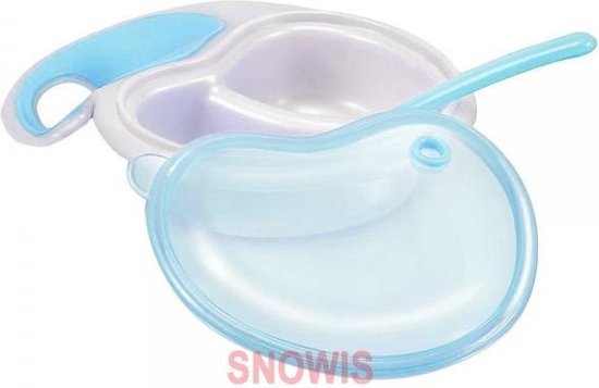 Magnetronbord met Lepel Nuby Blauw van Nûby