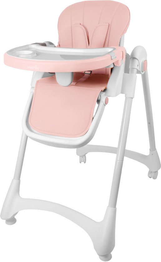 MalPlay-DELI-Kinderstoel-Roze van Merkloos