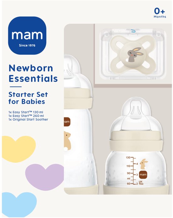 MAM Easy Start Anti-Colic Starter Beige 1 set