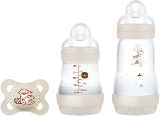 Mam Easy Start Anti-Colic Starter Set S grijs van MAM