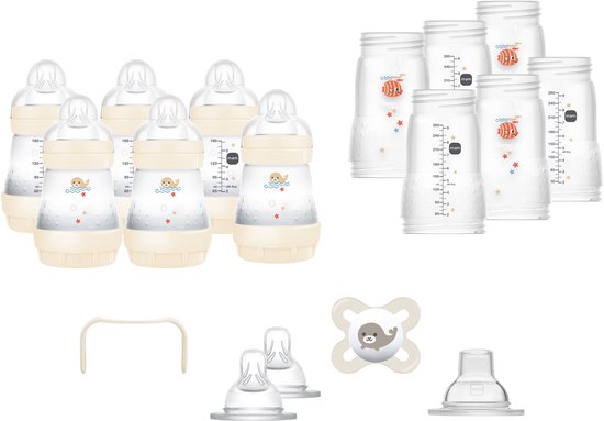 MAM - Easy Start Babyfles Set XXL - Anti-Koliek - BPA-Vrij - 0+ Maanden - Uni van MAM