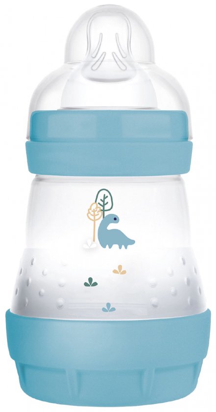 MAM Easy Start Zuigfles 160 ml 0 Maanden en + Voeding 1 (Kleur : Blauw vos)
