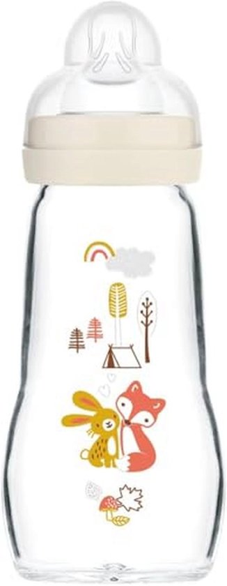 MAM Voel goed glas Fles_PARENT 260 ml uniseks