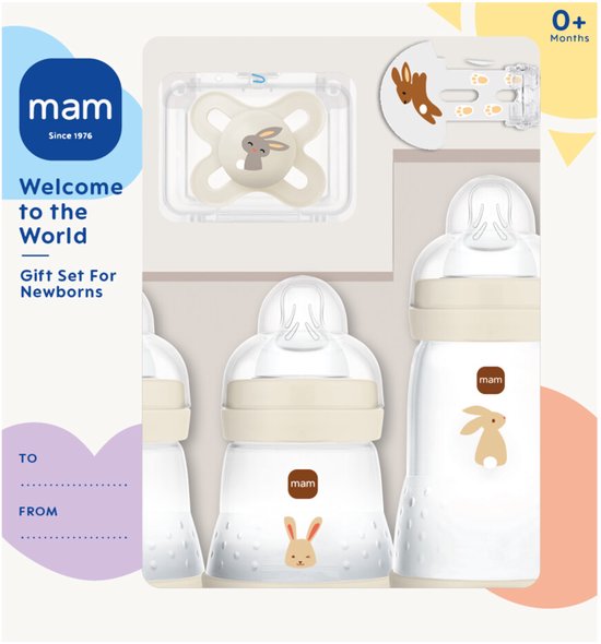 MAM Welcome To The World Starter Set Beige 1 set