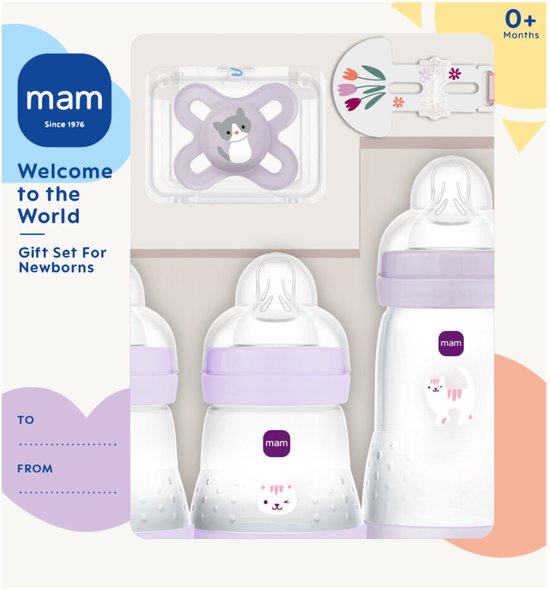 MAM Welcome To The World Starter Set Roze 1 set