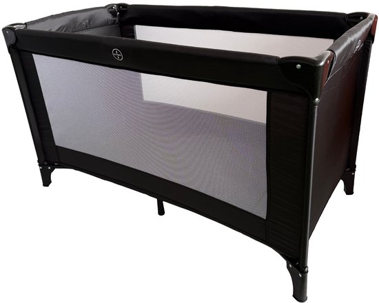 MamaLoes Mex Zwart Hoog Campingbed ML040606 van Merkloos