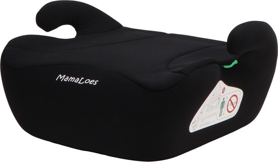 MamaLoes Noor Zwart 125-150 cm i-Size Booster van Merkloos