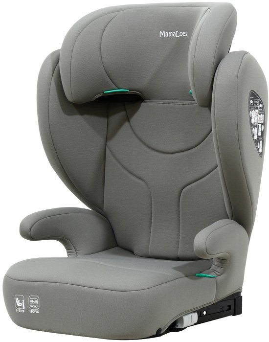 MamaLoes Rio Taupe Isofix 100-150 cm i-Size Autostoel van Merkloos