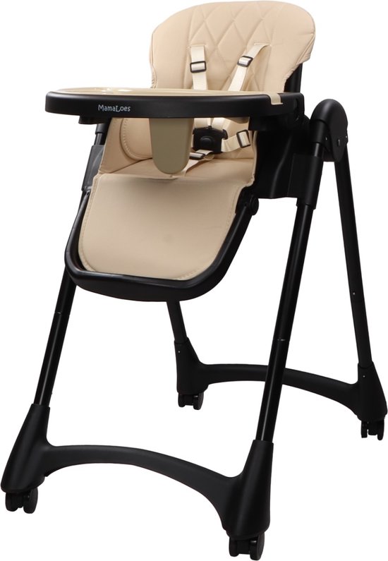 MamaLoes Scott Beige Kinderstoel van Merkloos