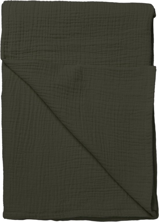 Mamaloes Soft Cotton Groen 120 x 120 cm Multidoek van Merkloos