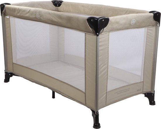 MamaLoes Soof Beige Campingbed van Mamaloes