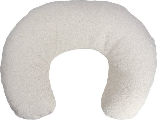 MamaLoes Teddy Boucle Naturel Medium Voedingskussen ML020315 van MamaLoes