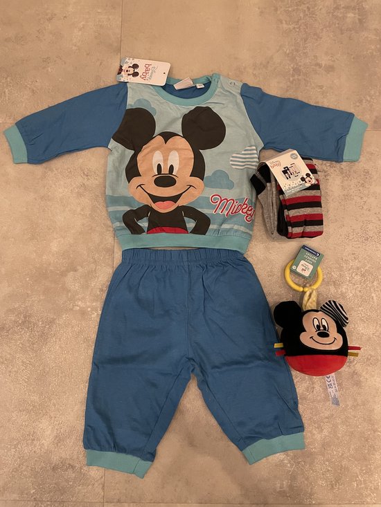 Maminobaby.nl - Baby Geschenkset jongens | Mickey mouse pyjama | maillot | van Maminobaby.nl
