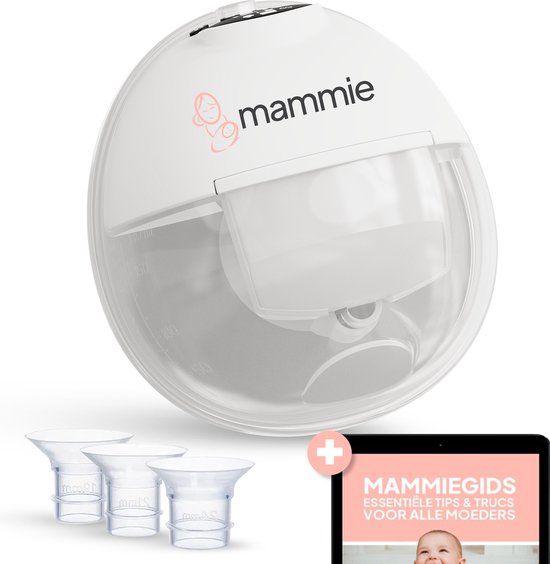 Mammie Draadloze Elektrische Borstkolf - met Timerfunctie - Handsfree & Draagbaar - BPA vrij van MAM