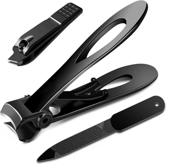Manicure Set - Nagelvijl - Teennagelknipper - Nagelknipper - Voor dikke nagels - 3 Stuks van DOVO Manicure
