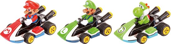 Mario Kart 8 - 3 pack - Mario Luigi en Yoshi van Nintendo