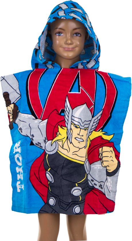 MARVEL AVENGERS PONCHO - 100% KATOEN van Marvel