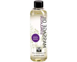 Massage Olie - Sensuele Olie - Partner Massage - Ylang-Ylang Geur - 250 ml - Transparant
