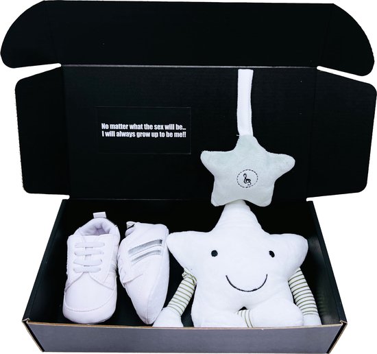 Maternity gift - kraamcadeau unisex - gender reveal - ook rechtstreeks te versturen als cadeau - No matter what the sex will be, I will always grow up to be me! van MATE