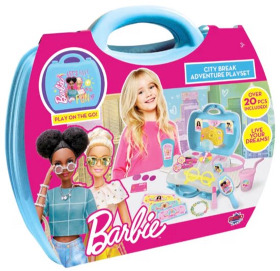 Mattel Barbie City Break Adventure Speelset - 20 Delig - Vanaf 3 Jaar van Mattel