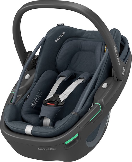 Maxi-Cosi Coral 360 i-Size Autostoeltje - Essential Graphite - Vanaf de geboorte tot ca. 12 maanden van Maxi-Cosi