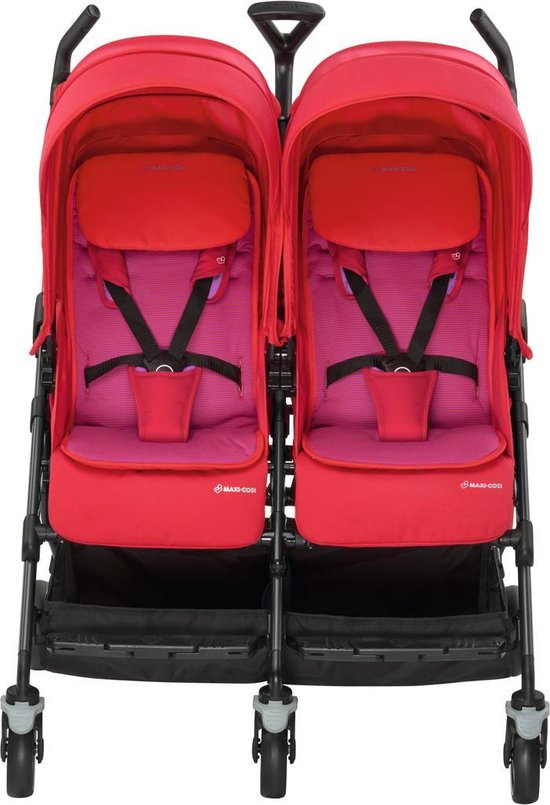 Maxi-Cosi Dana For2 - Duo Kinderwagen - Red Orchid van Maxi-Cosi