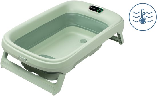 Maxi-Cosi Indigo - Premium opvouwbaar badje - Sage Green - Vanaf de geboorte tot 4 jaar van Merkloos