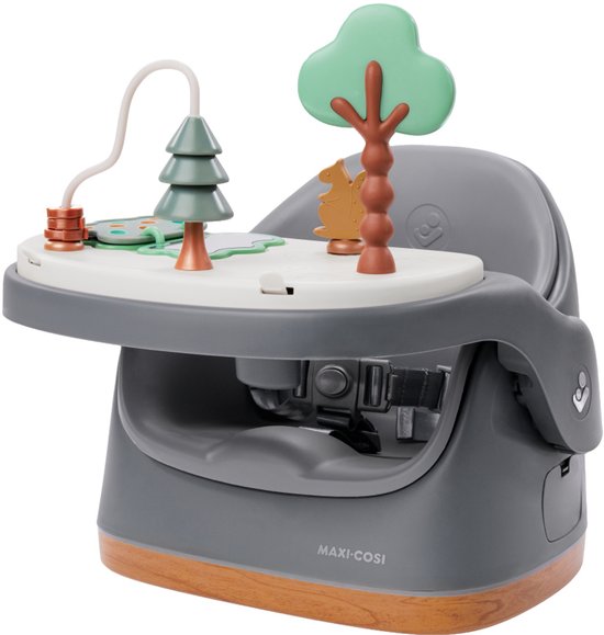 Maxi-Cosi Jay Plus - 3-in-1 Eetstoel en vloerzitje - Elegance Graphite - Vanaf 6 maanden tot ca. 3 jaar van Merkloos
