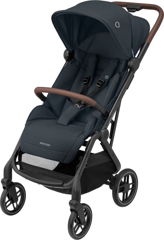Maxi-Cosi Soho Ultracompacte kinderwagen - vanaf de geboorte tot ca. 4 jaar (0 - 22 kg) - Essential Graphite van Maxi-Cosi