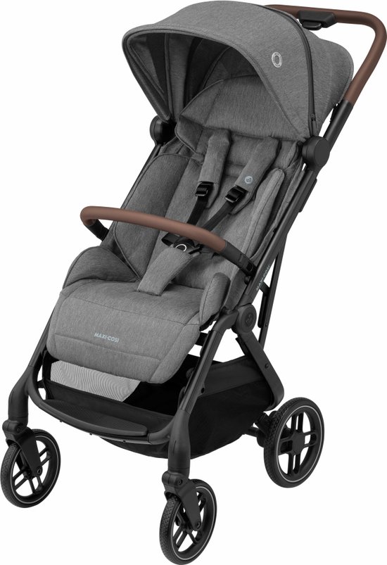 Maxi-Cosi Soho Ultracompacte kinderwagen - vanaf de geboorte tot ca. 4 jaar (0 - 22 kg) - Select Grey van Maxi-Cosi