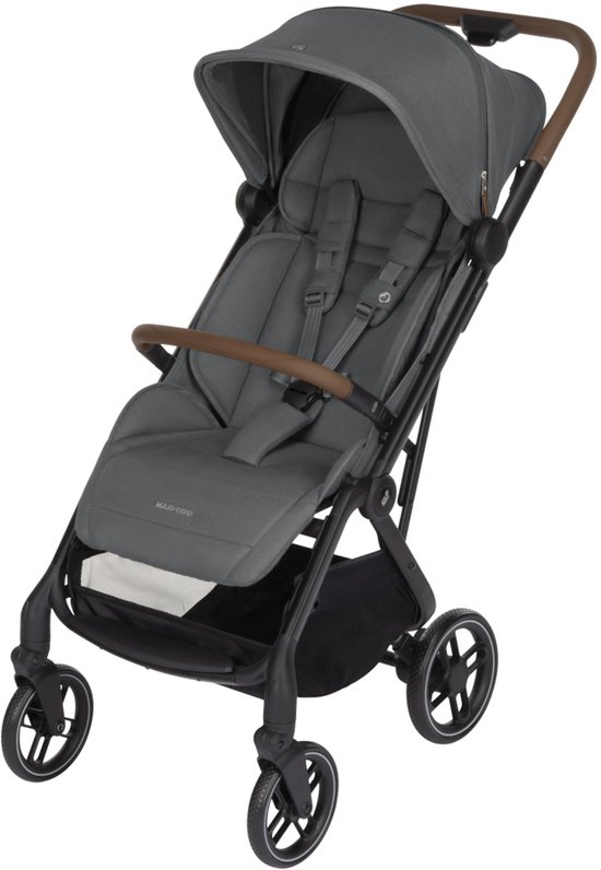 Maxi-Cosi Soho Ultracompacte kinderwagen - vanaf de geboorte tot ca. 4 jaar (0 - 22 kg) - Twillic Graphite van Merkloos