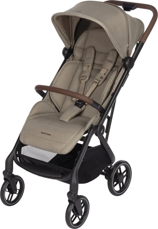 Maxi-Cosi Soho Ultracompacte kinderwagen - vanaf de geboorte tot ca. 4 jaar (0 - 22 kg) - Twillic Truffle van Merkloos