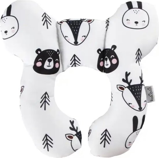 Maxi Cosi Steun / Hoofdkussen Steun voor Baby's - Reiswagen Hoofd Steun - Baby Hoofdsteun - Baby Slaapkussen Maxi Cosi - MaxiCosi Slaap Steun - Unisex - Baby Steun voor Hoofd tijdens Slapen in Auto van Merkloos