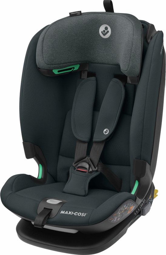 Maxi-Cosi Titan Plus i-Size Autostoeltje - Authentic Graphite - Vanaf ca. 15 maanden tot 12 jaar van Maxi-Cosi