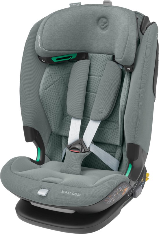 Maxi-Cosi Titan Pro 2 i-Size Autostoeltje - Authentic Grey - Vanaf ca. 15 maanden tot 12 jaar van Maxi-Cosi