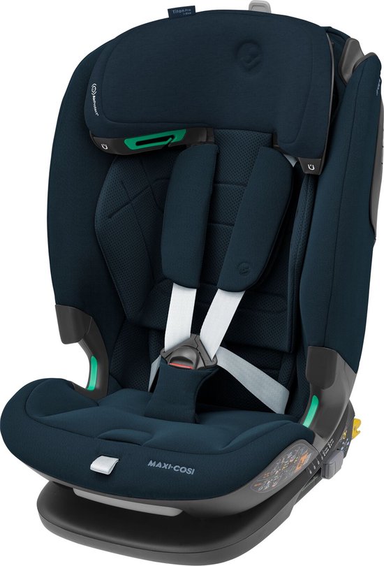 Maxi-Cosi Titan Pro I-Size Autostoeltje - Authentic Blue - Vanaf ca. 15 maanden tot 12 jaar van Merkloos