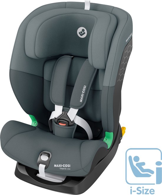 Maxi-Cosi Titan S i-Size - Autostoeltje - Tonal Graphite - Vanaf 15 maanden tot 12 jaar oud van Maxi-Cosi