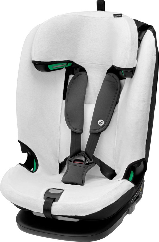 Maxi-Cosi Zomer Autostoelhoes voor Titan Pro/Plus i-Size van Biologisch Katoen - Kinderautostoelhoes - Natural White van Maxi-Cosi