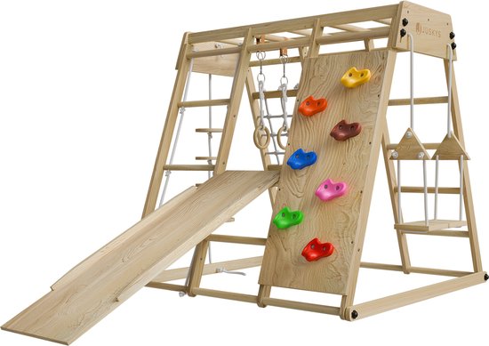 Maxi speeltoestel voor kinderen - Met glijbaan - Naturel van AXI