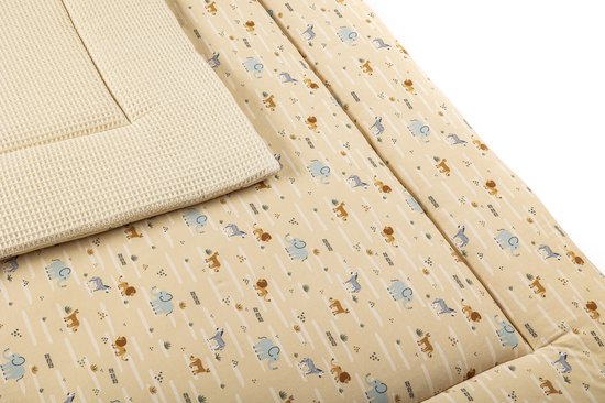 May Lovely - Speelkleed - Babykleed - Groot, heerlijk zacht en extra dik ! - Jungle Safari - 150 x 120 cm van May Lovely