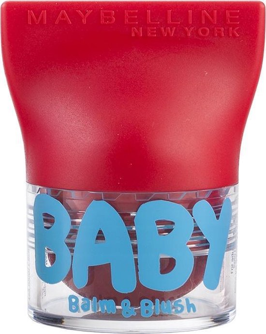 MAYBELLINE BABY LIPS BALM & BLUSH BLOOMING RUBY van Merkloos
