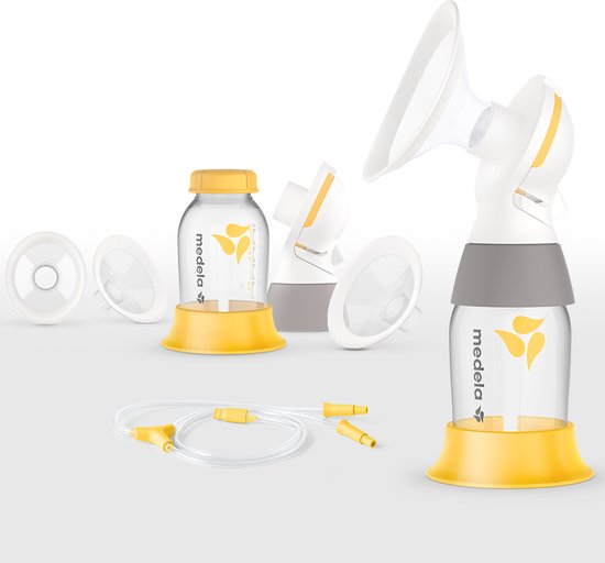 Medela Classic PersonalFit Flex dubbele afkolfset - voor elektrische borstkolven compatibel met Freestyle, Swing Maxi van Medela