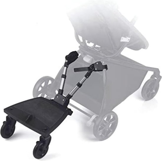 Meerijdplankje Universeel - Meerijdplankje Met Zitje - Meerijdplankje Voor Kinderwagen van Koopers