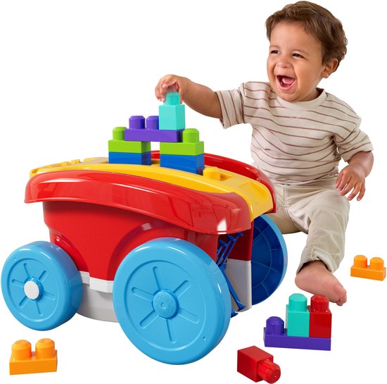 MEGA BLOKS Blokkenschepwagen