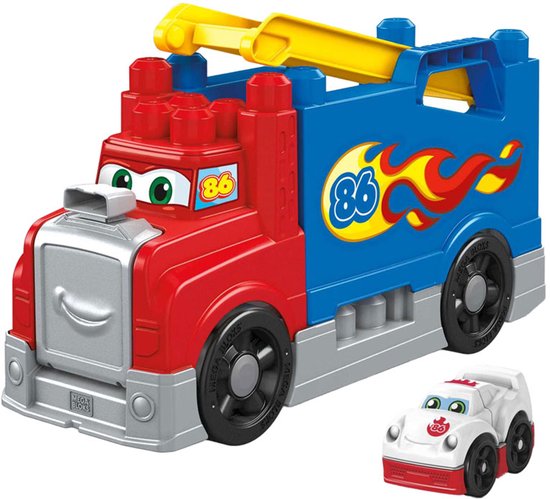 MEGA Bloks Bouw & Race Truck - Speelgoedtruck van Mega Bloks