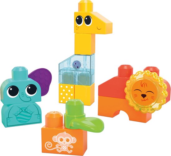 MEGA BLOKS Schud en Rammel Safari van Mega Bloks