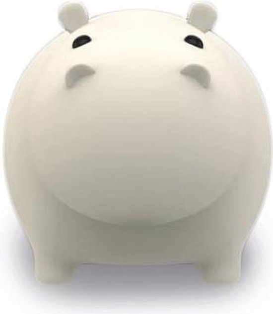 MegaLight Nachtlamp oplaadbaar swimmy hippo 10,7 cm van Merkloos