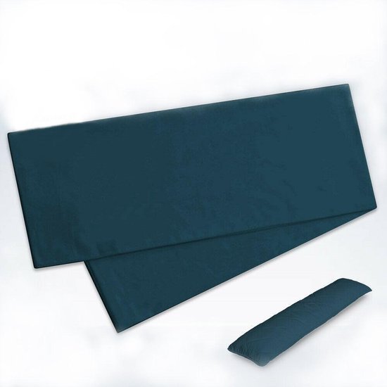 Meisterhome - set van 2 - hoes voor voedingskussen - 40x145 cm - Cactus Antraciet van Meister
