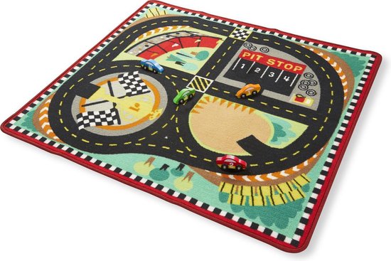 Melissa & Doug Kleed Met Supersnel Racecircuit van Melissa & Doug