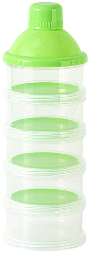 Melkpoeder Toren | Babypoeder Doseerdoosje | Doseerflesje |  Kraamcadeau | Bewaarbakjes | Dispenser